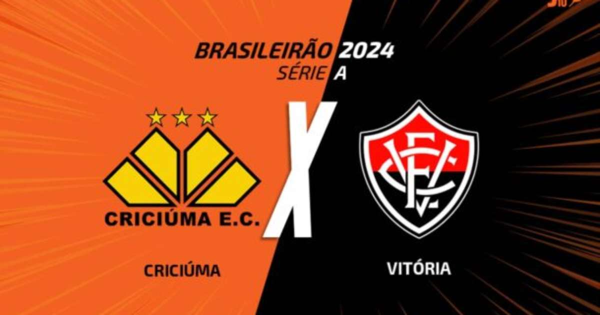 Criciúma x Vitória: onde assistir, escalações e arbitragem