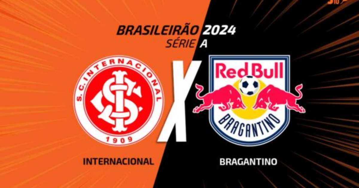 Internacional x Bragantino, AO VIVO, com a Voz do Esporte, às 14h30