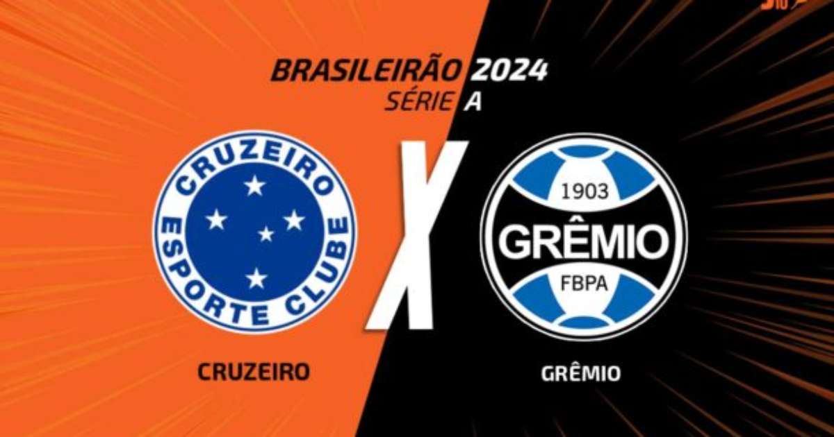 Cruzeiro x Grêmio: Onde assistir, Escalações e Arbitragem no Campeonato Brasileiro.