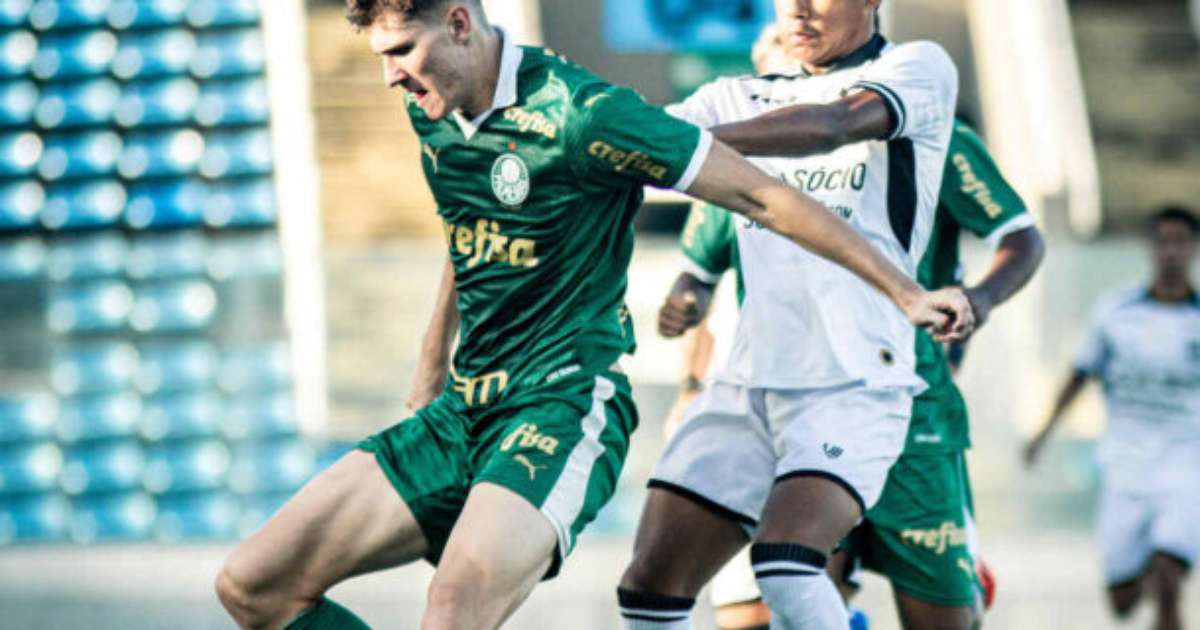 Palmeiras garante vaga na final da Copa do Brasil Sub-20 ao vencer Ceará.