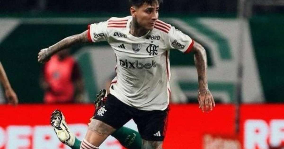 Jogador Pulgar lidera estatísticas de cartões no Flamengo em 2024
