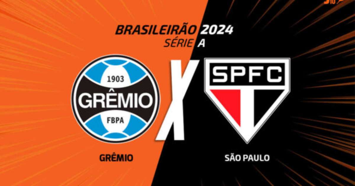 Grêmio enfrenta São Paulo em jogo decisivo com transmissão AO VIVO.