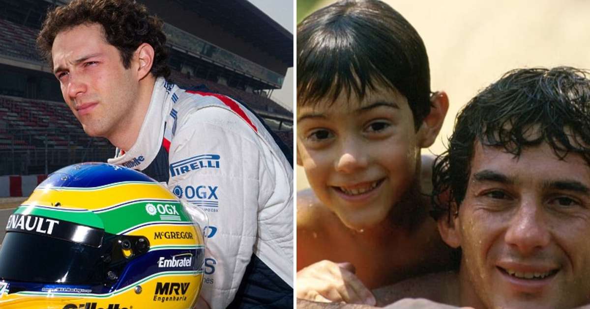Ayrton Senna teve filhos? Conheça Bruno Senna, que seguiu a carreira do ...