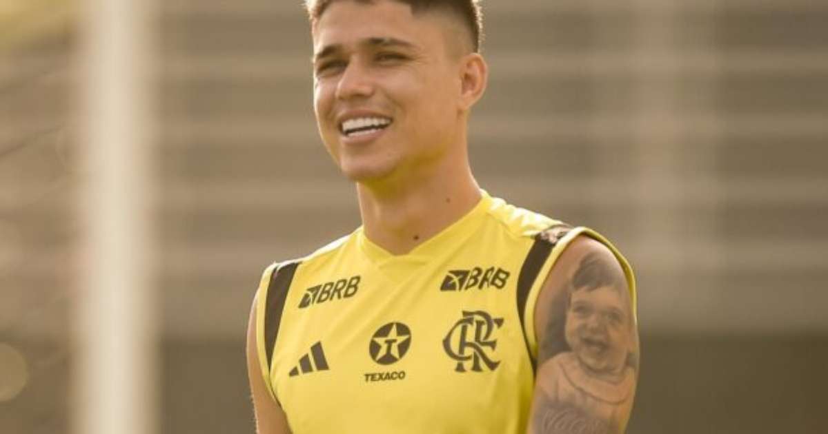 Luiz Araújo pode retornar no duelo do Flamengo contra o Criciúma