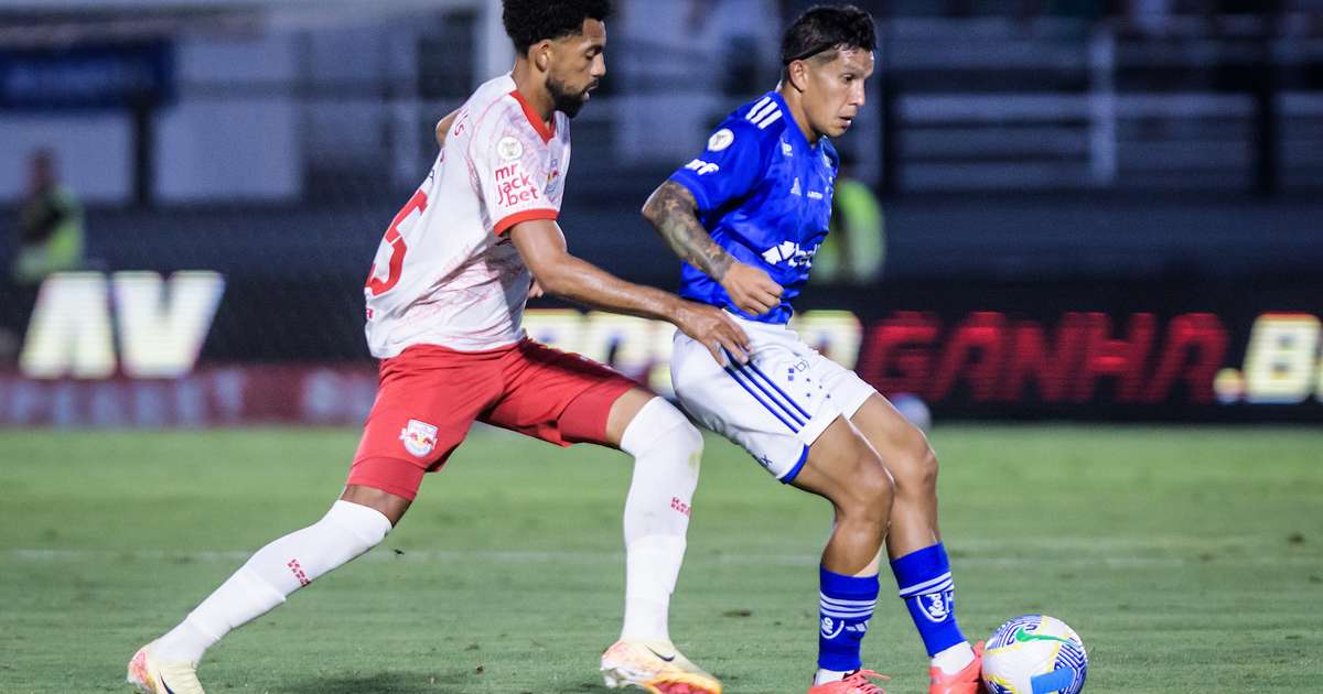 Empate frustra o Cruzeiro na busca pela vitória sobre o Bragantino.