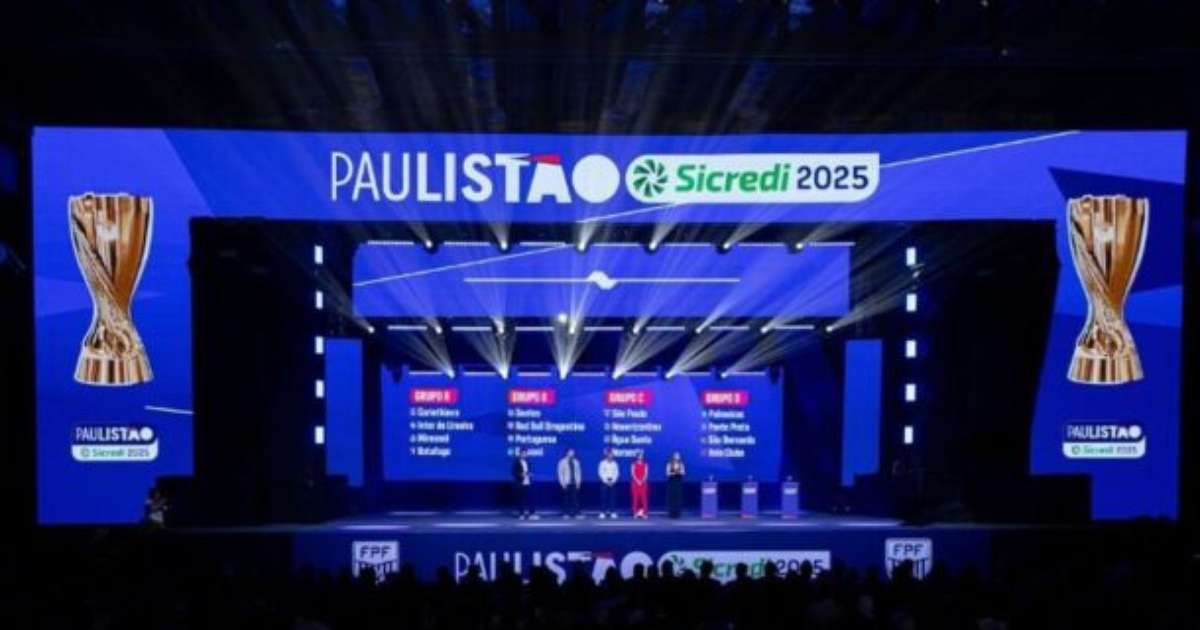 Federação Paulista: Tabela Base do Paulistão 2025 divulgada, confira programação.