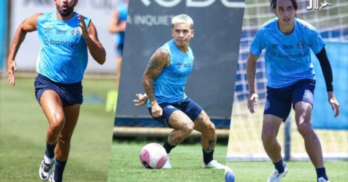Grêmio desfalcado de jogadores importantes para confronto com Vitória.