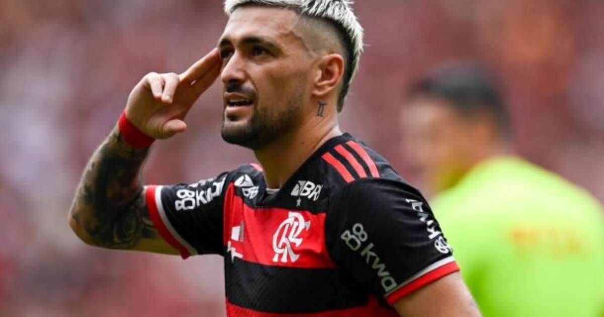 Arrascaeta vislumbra liderança como camisa 10 do Flamengo após saída de Gabigol