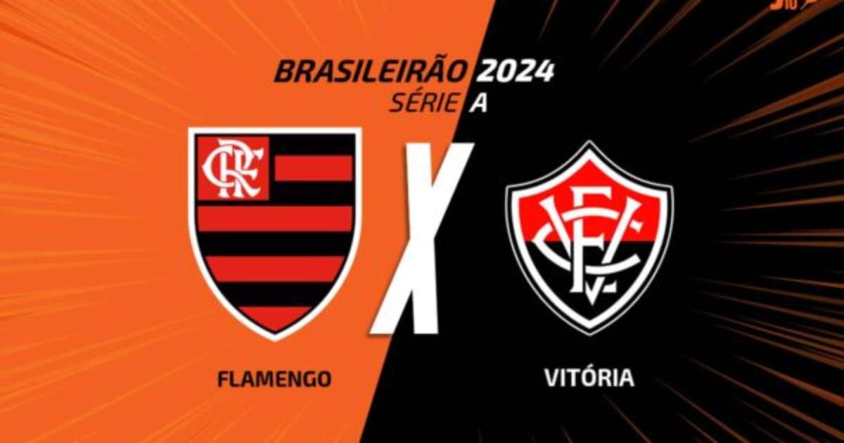 Jogo entre Flamengo e Vitória: transmissão, times e arbitragem.