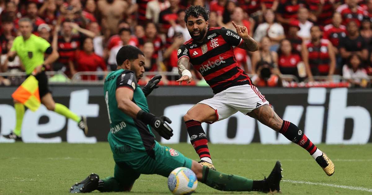 FINAL FRUSTRANTE? Flamengo empata com Vitória no Maracanã em despedida de Gabigol.