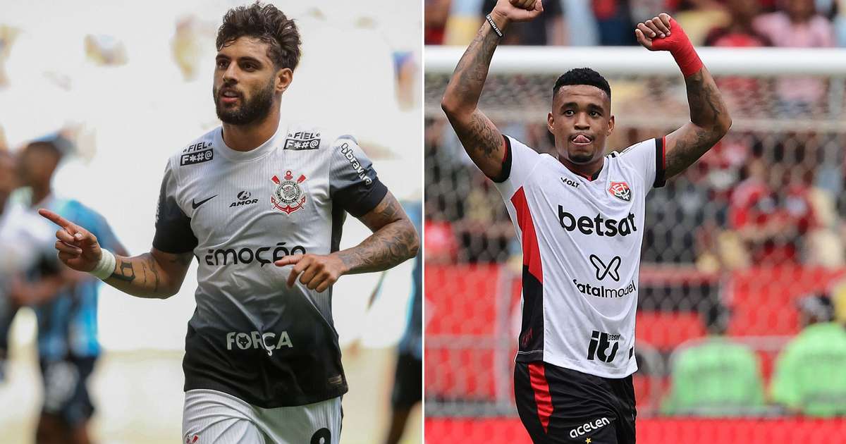 Yuri Alberto e Alerrandro empatam na artilharia do Brasileirão