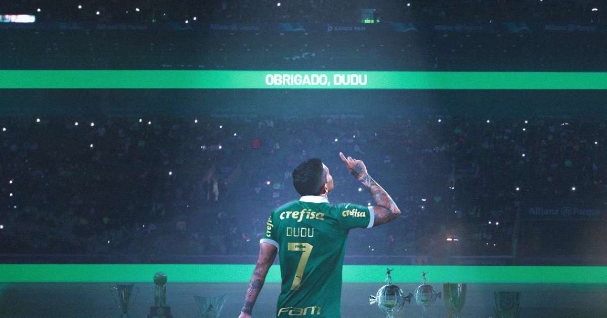 ADEUS, ÍDOLO! Dudu rescinde com o Palmeiras após 10 anos de clube