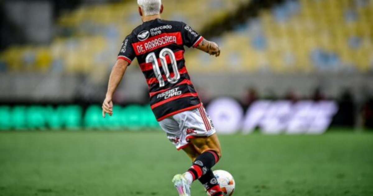 Flamengo apresenta Arrascaeta como o novo camisa 10 do time.