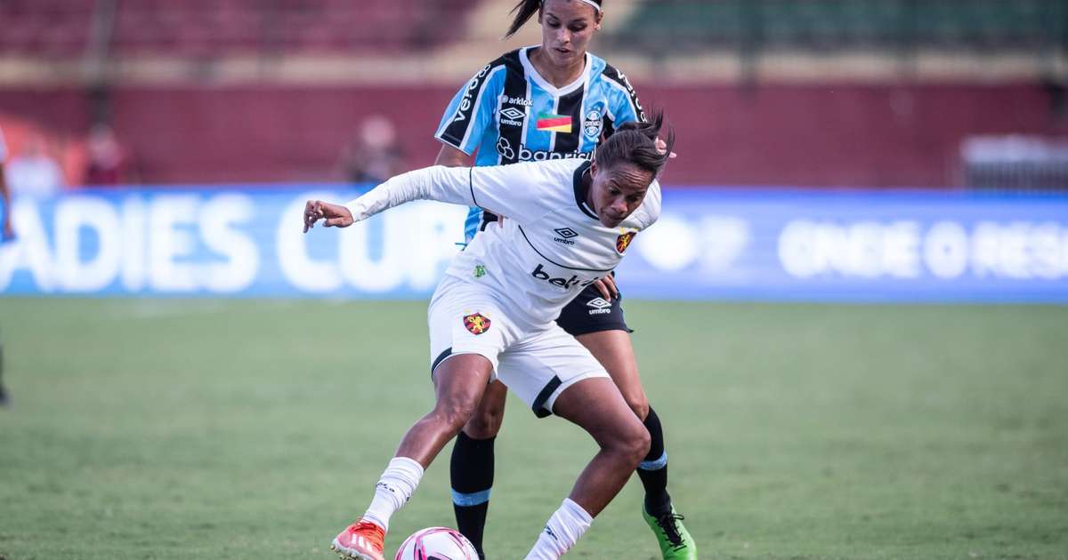Grêmio e Sport empatam na estreia da Brasil Ladies Cup.