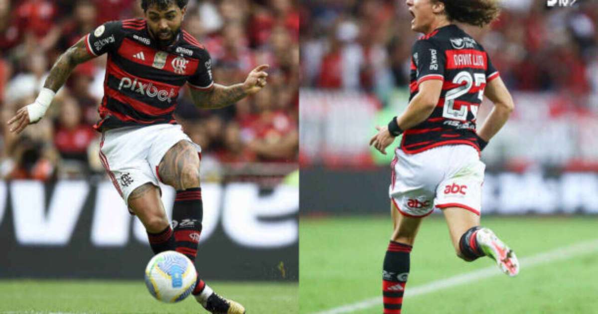 Saídas de Gabigol e David Luiz reduzem titulares do Flamengo na Libertadores.