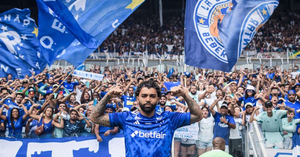 Gabigol elogia torcida, Pedrinho e declara: Cruzeiro é o maior de Minas