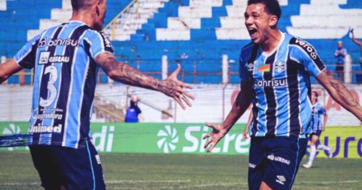 Grêmio domina e vence Vitória da Conquista com autoridade na Copinha.