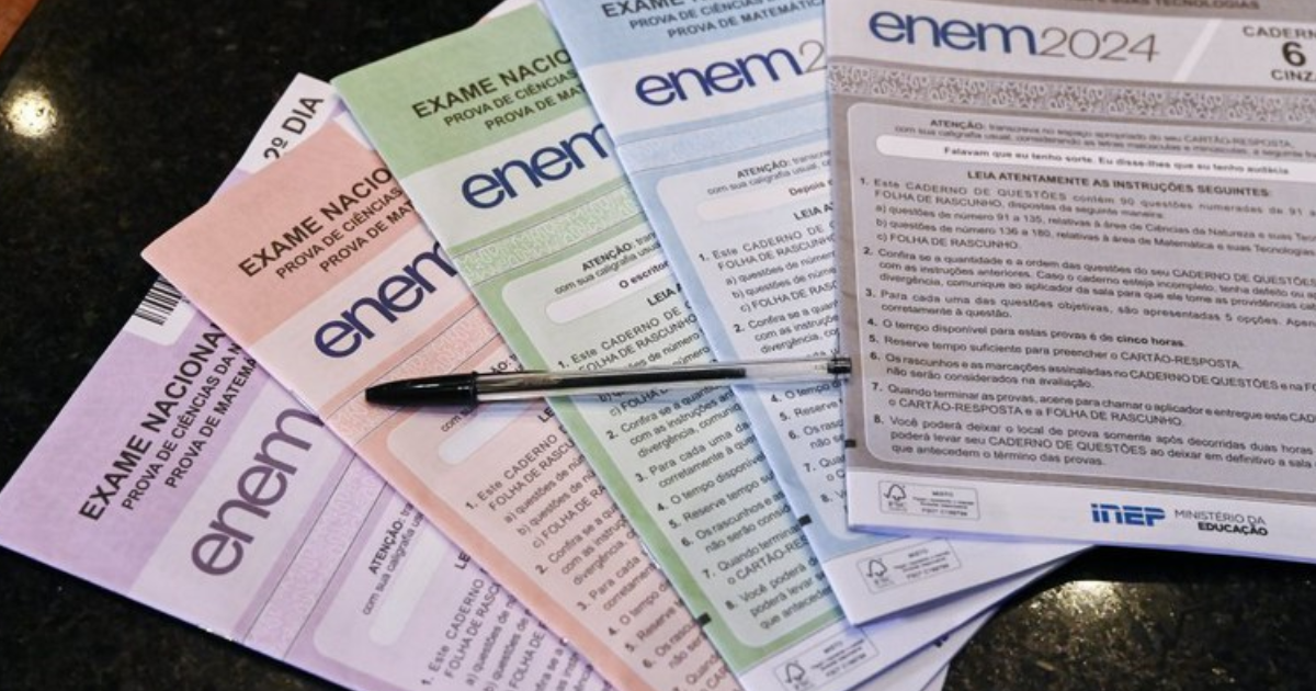 Inep divulga notas dos treineiros e espelho da redação do Enem 2024
