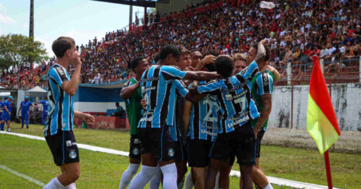 Grêmio x Goiás na Copinha: transmissão e escalações