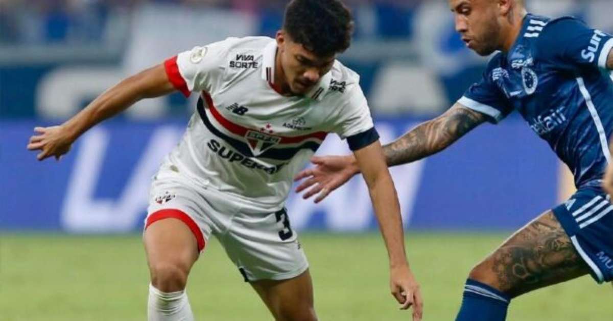 Cruzeiro x São Paulo: como assistir, escalações e arbitragem no futebol brasileiro