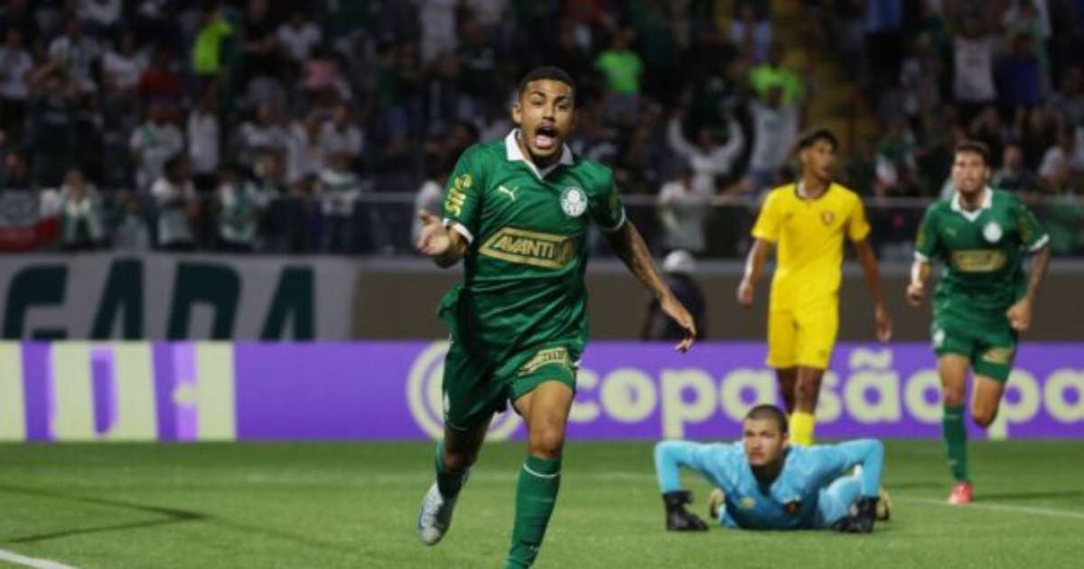 Palmeiras avança para as oitavas da Copinha após vitória sobre o Sport