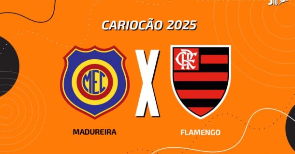 Madureira x Flamengo: transmissão, times e arbitragem do confronto no futebol brasileiro.