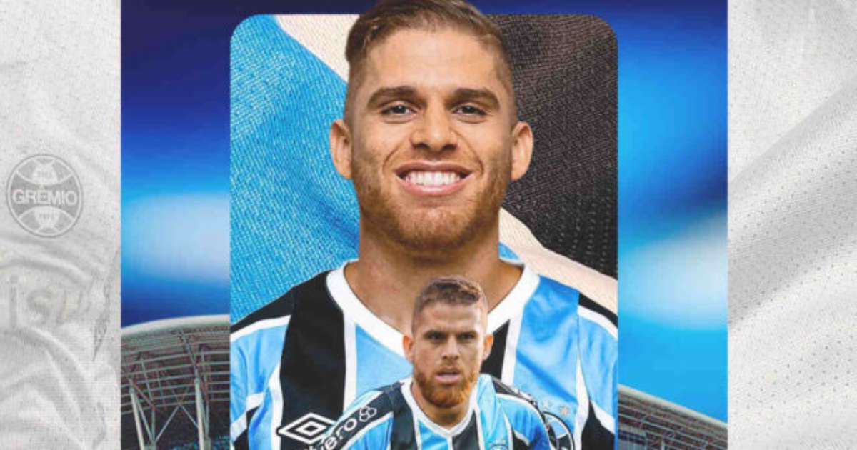 Grêmio reforça elenco com a contratação do volante Cuellar