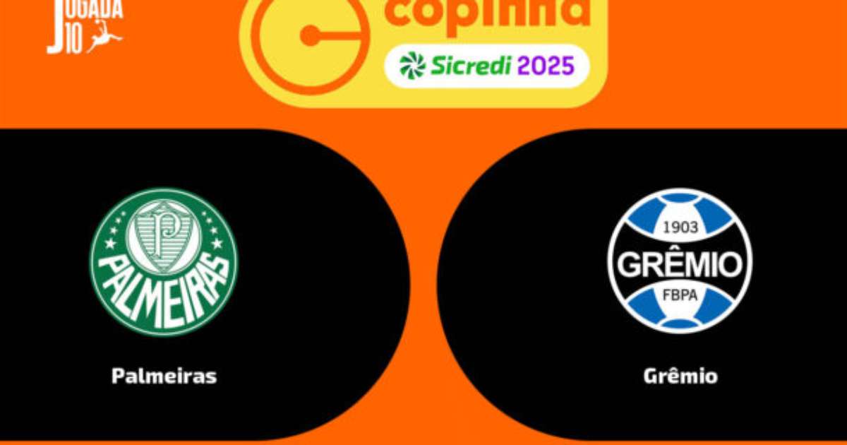 Transmissão ao vivo: Palmeiras enfrenta o Grêmio com a Voz do Esporte.