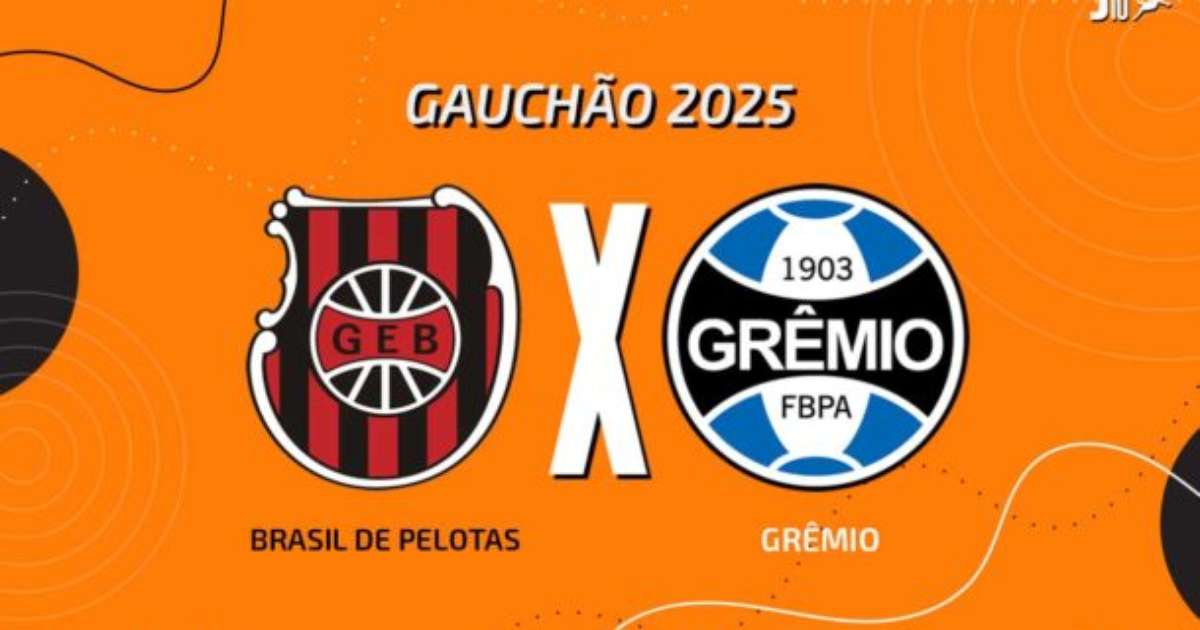 Brasil de Pelotas x Grêmio: transmissão, times e arbitragem da partida no futebol.