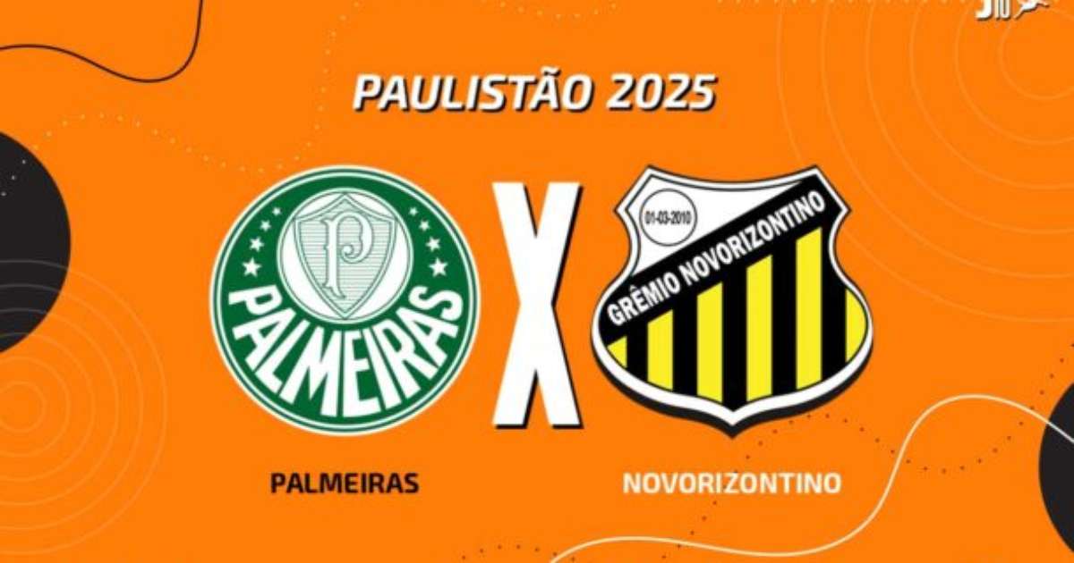 Palmeiras x Novorizontino: transmissão, times e arbitragem da partida importante.