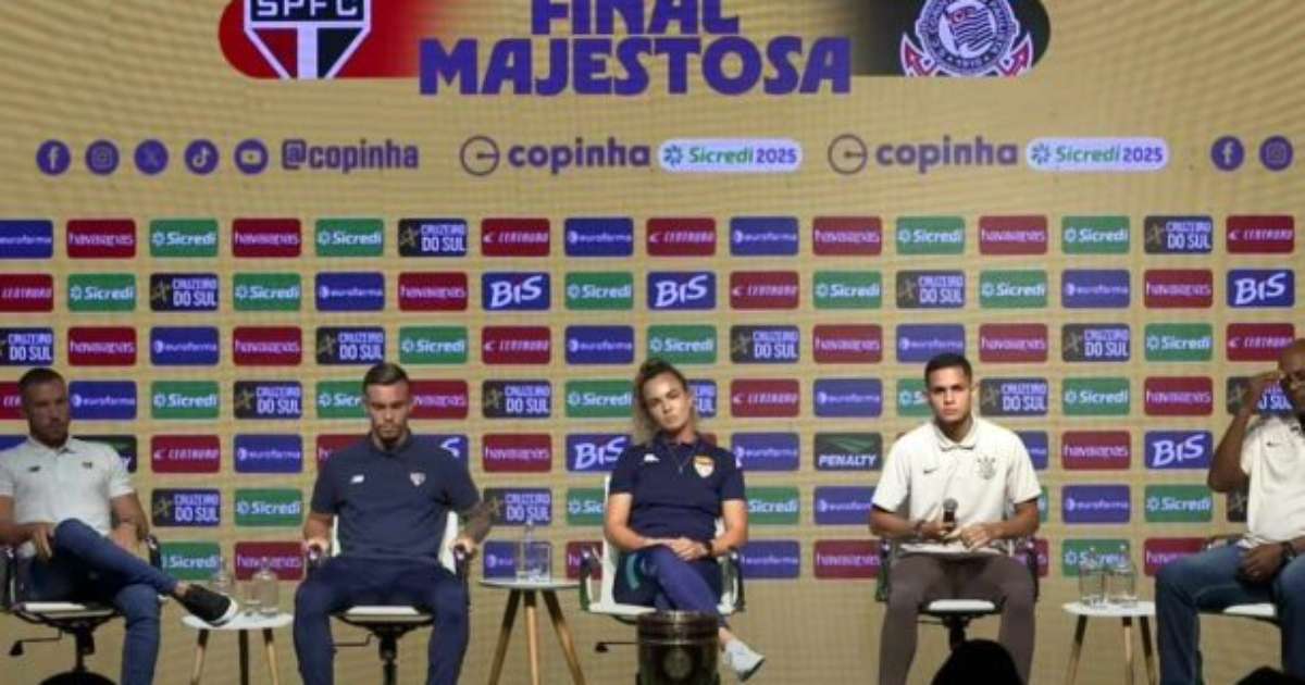 Técnicos e capitães de São Paulo e Corinthians projetam final da Copinha
