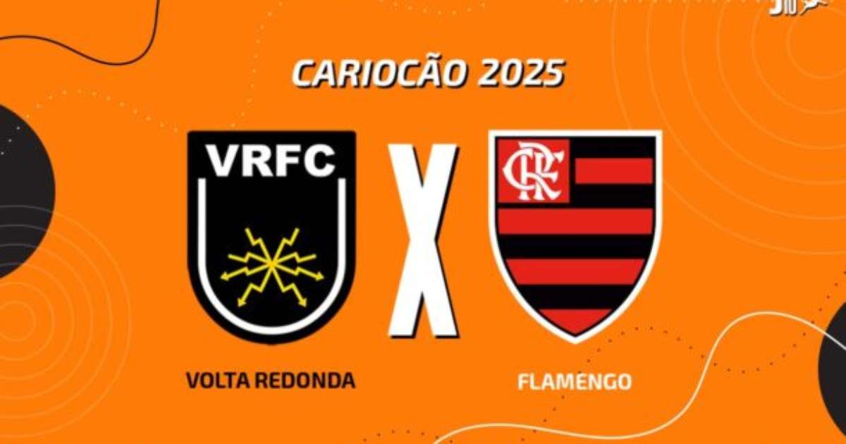 Volta Redonda x Flamengo, AO VIVO, com a Voz do Esporte, às 15h