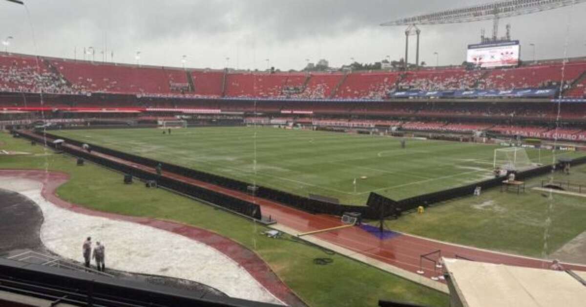 Chuva adia clássico paulista entre São Paulo e Corinthians em uma hora