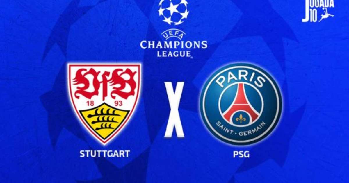 Stuttgart x PSG: onde assistir, escalações e arbitragem