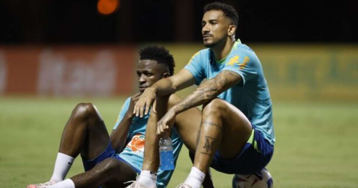 Vini Jr celebra chegada de Danilo ao Flamengo: Agora faço parte do Mengão
