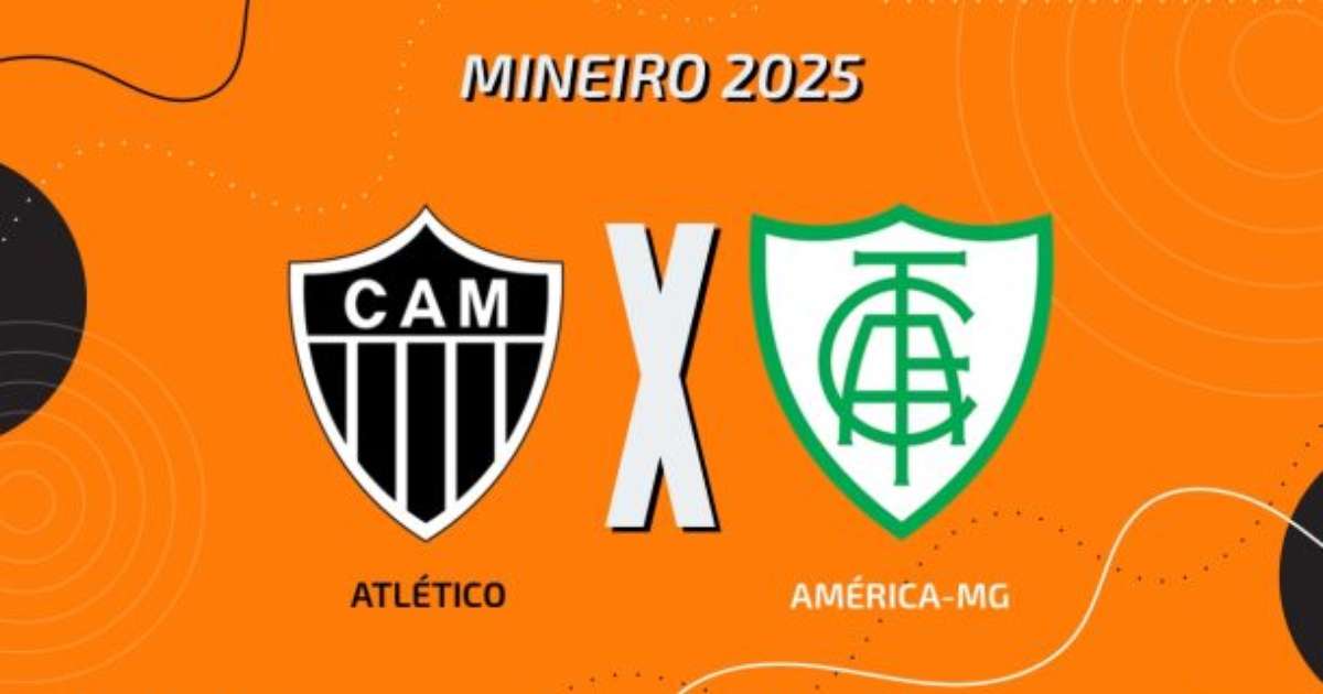 Atlético x América-MG: onde assistir, escalações e arbitragem