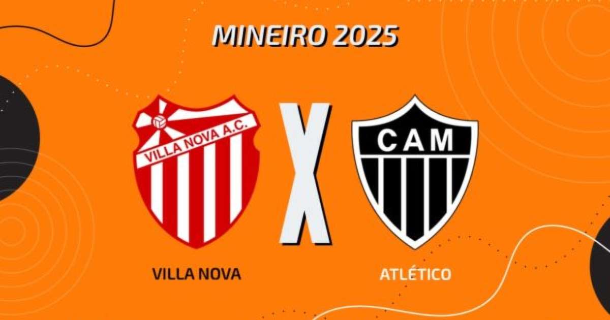 Villa Nova x Atlético: onde assistir, escalações e arbitragem
