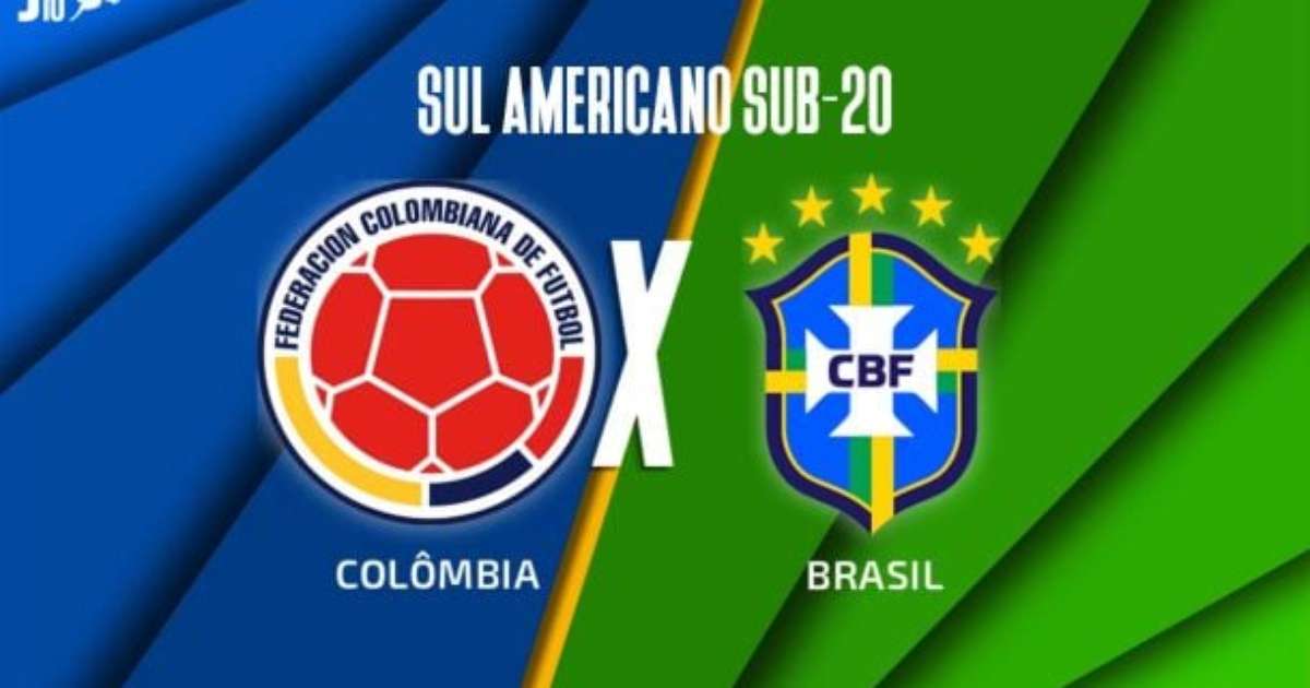 Colômbia x Brasil, pelo Sul-Americano Sub-20: onde assistir, horário e escalações