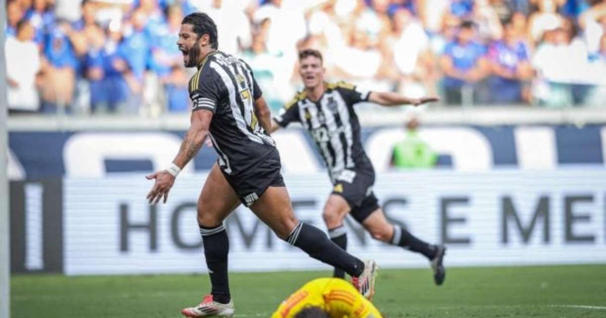Hulk comanda vitória do Atlético sobre o Cruzeiro em clássico com expulsão de Gabigol.