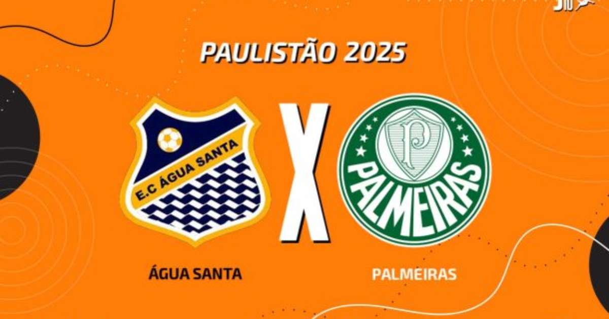 Água Santa x Palmeiras, AO VIVO, com a Voz do Esporte, às 17h