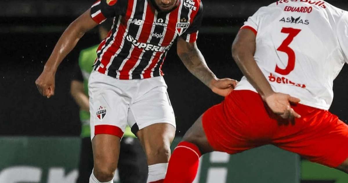 São Paulo é derrotado pelo Bragantino e mantém jejum em Bragança Paulista