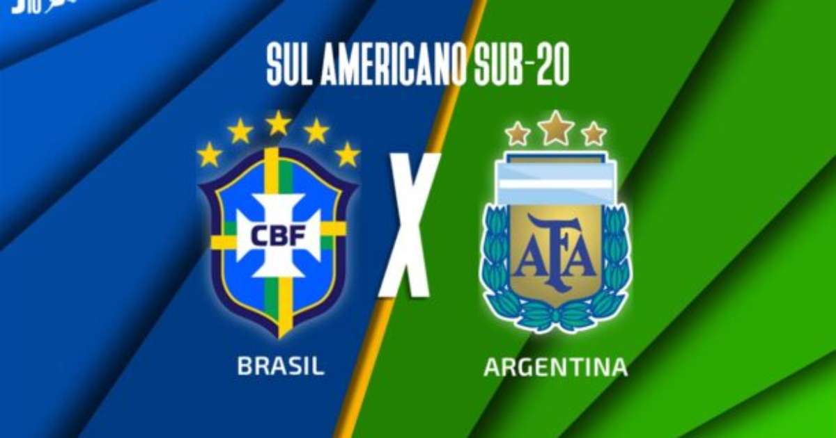 Brasil x Argentina, pelo Sul-Americano Sub-20: onde assistir, escalações e arbitragem