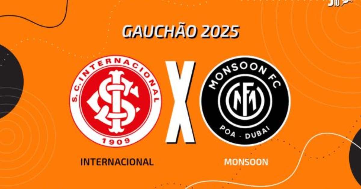 Internacional x Monsoon: onde assistir, escalações e arbitragem