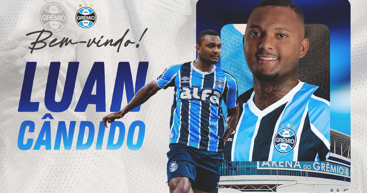 Grêmio Contrata Lateral-Esquerdo Luan Cândido Para Reforçar o Time Principal