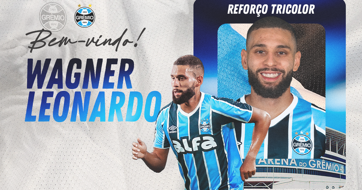 Grêmio reforça a zaga com a contratação de Wagner Leonardo.