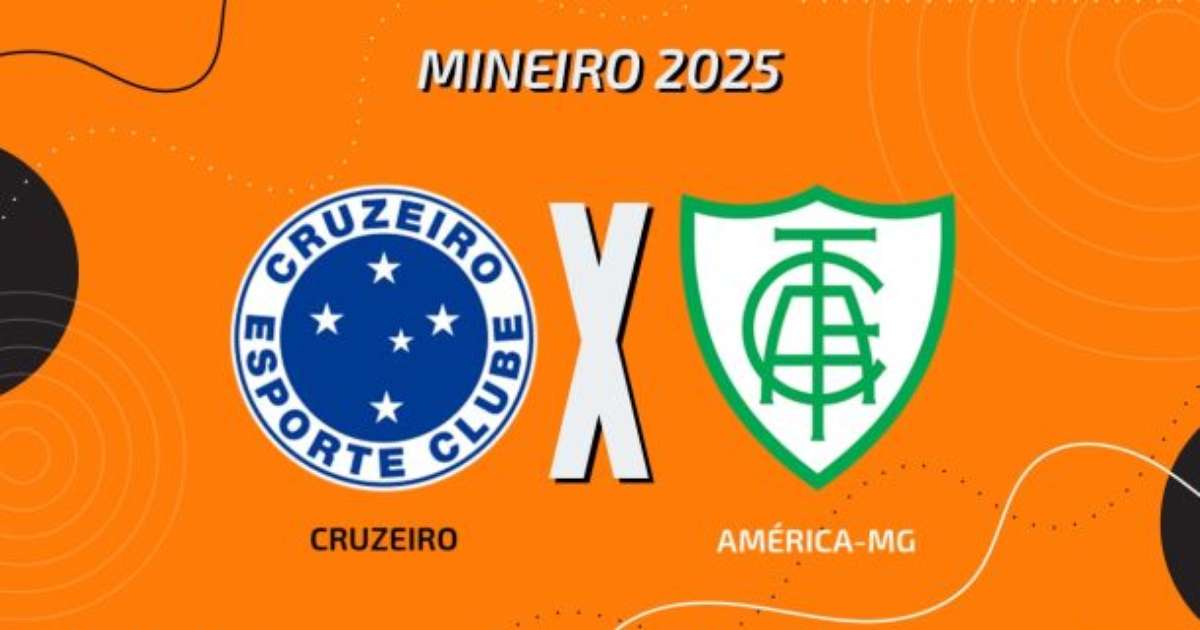 Cruzeiro x América: transmissão, times e arbitragem da partida decisiva.