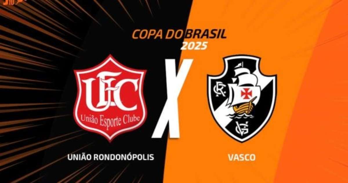 União-MT x Vasco: onde assistir, escalações e arbitragem