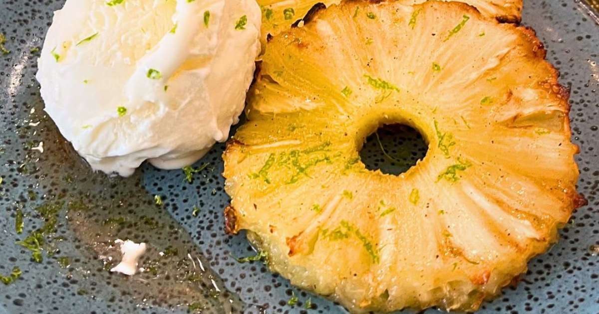 Abacaxi caramelizado na airfryer: crocante e suculento - Portais