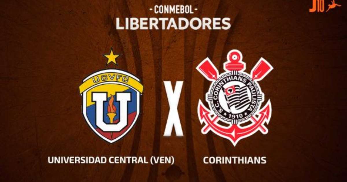 Universidad Central x Corinthians: onde assistir, escalações e arbitragem
