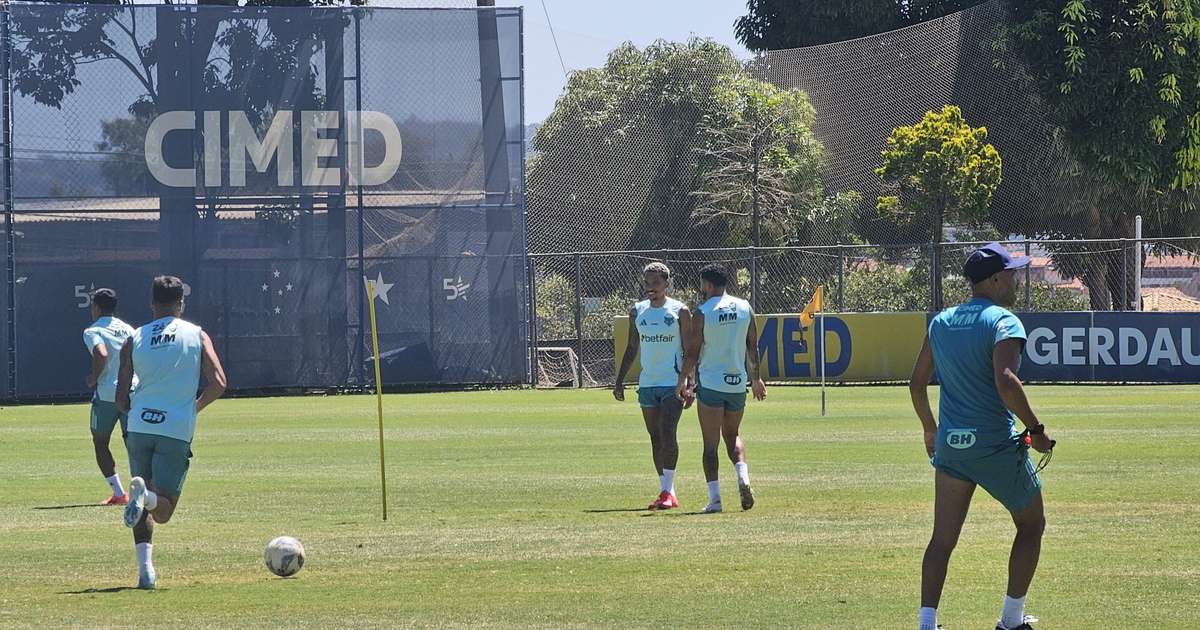 Matheus Pereira treina normalmente e mantém incerteza sobre permanência no Cruzeiro.